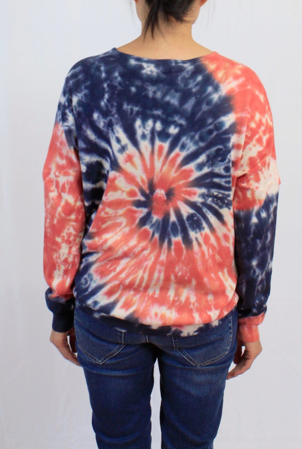 Pull à Col V 100% Coton Tricots (Taille Unique Convient pour 36 au 44) pull