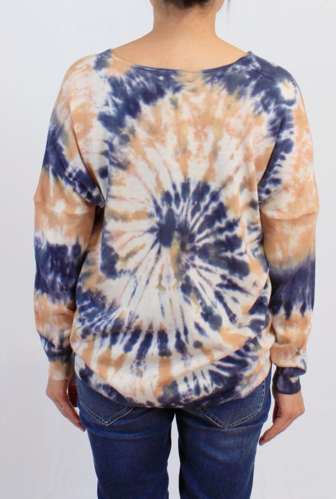 Pull à Col V 100% Coton Tricots (Taille Unique Convient pour 36 au 44) pull