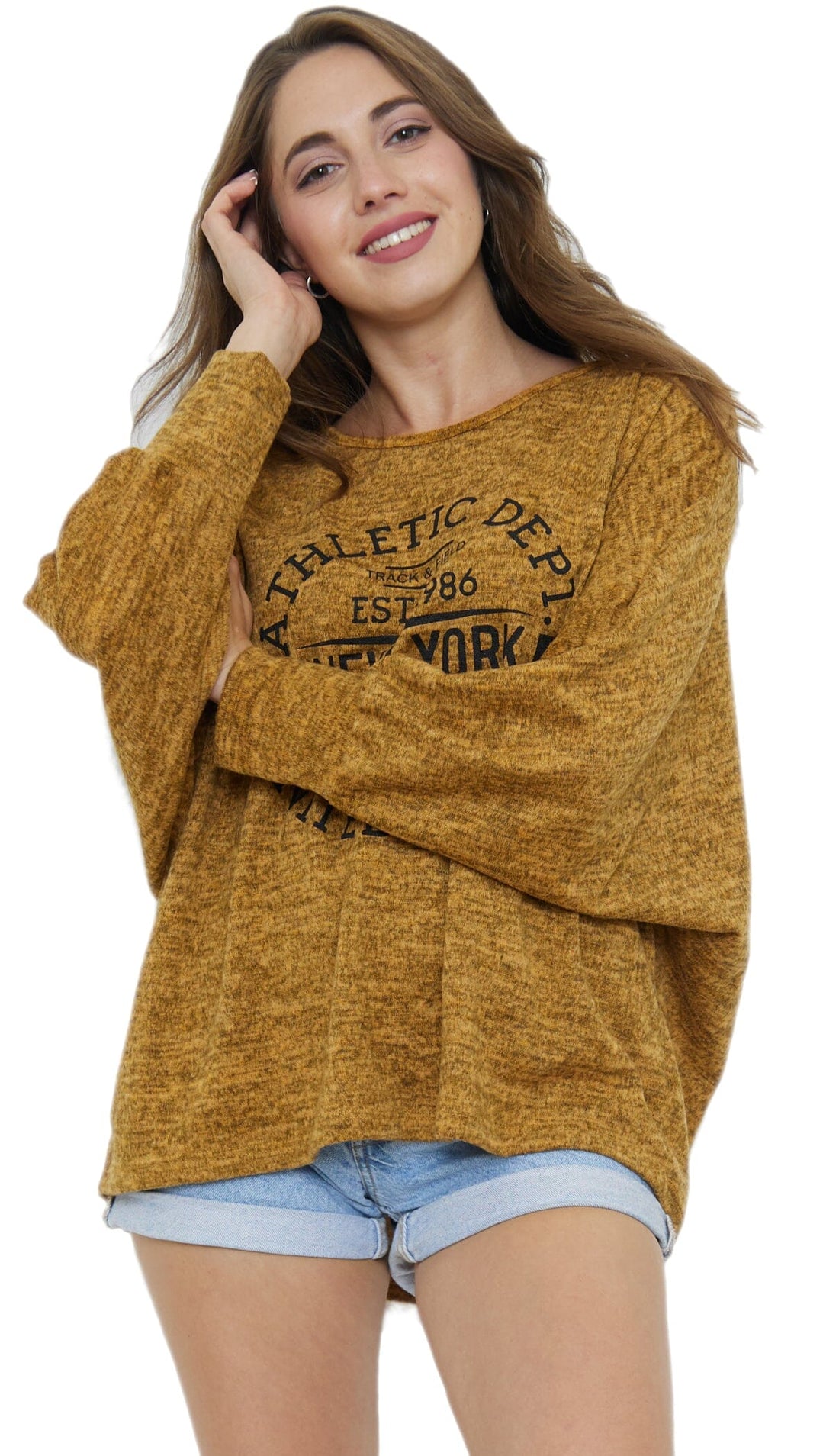 Sweat-Pull Style Oversize imprimé sweat-pull