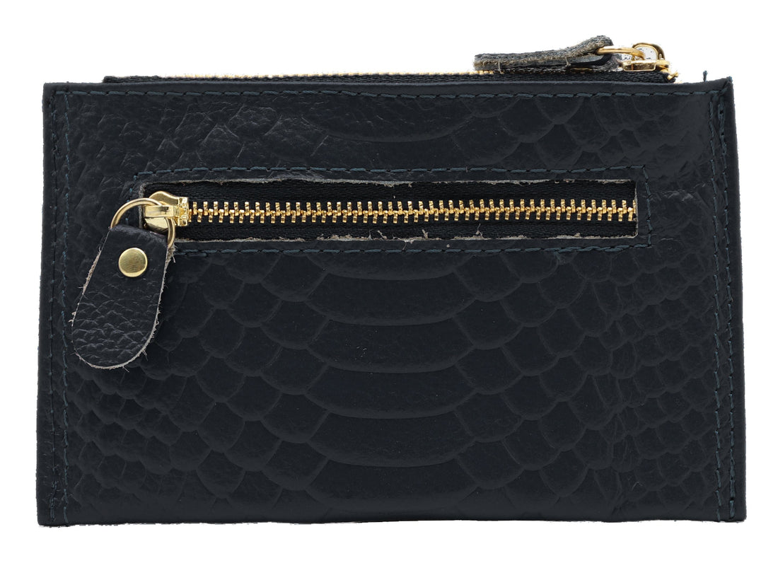 Mini Portefeuille en Cuir de Vachette Porte Monnaie