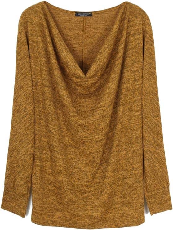 Pull col bénitier pull