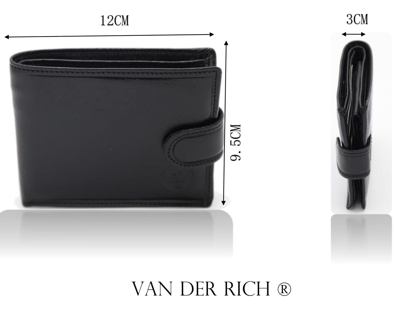 Portefeuille Porte Monnaie Porte Cartes - Femme/Homme Porte Monnaie