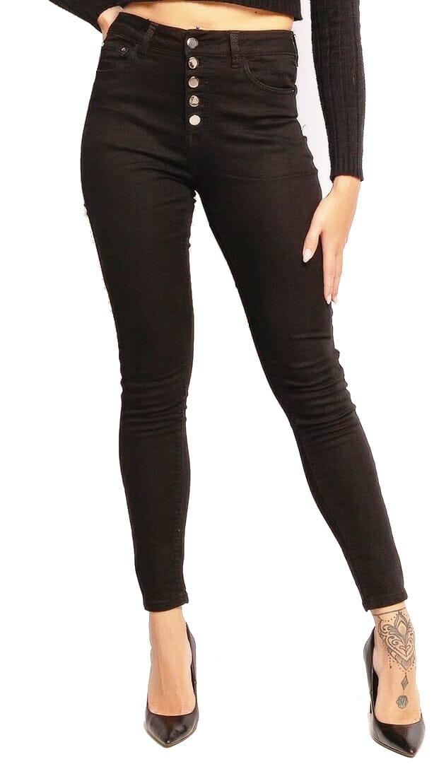 Jeans Slim, Taille Haute pantalon