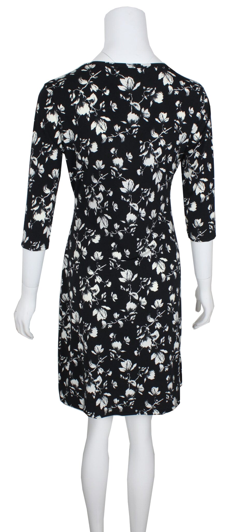 Robe longue imprimé Manches 3/4 Robe