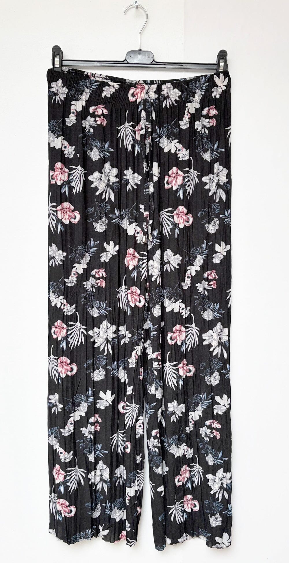 Pantalon Large et Léger pantalon Noir S-M