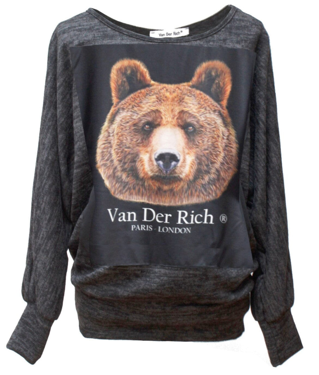 Sweat-Pull Ample imprimé Animal-Ours sweat-pull