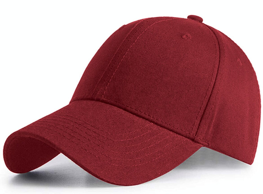 Casquette Rouge Foncé chapeau