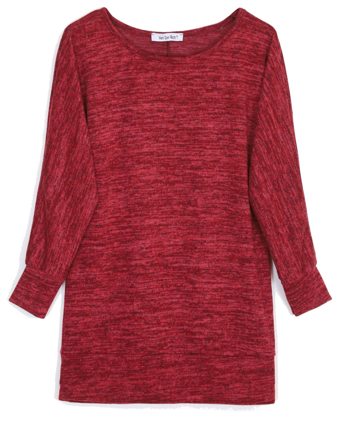 Tunique femme rouge pull