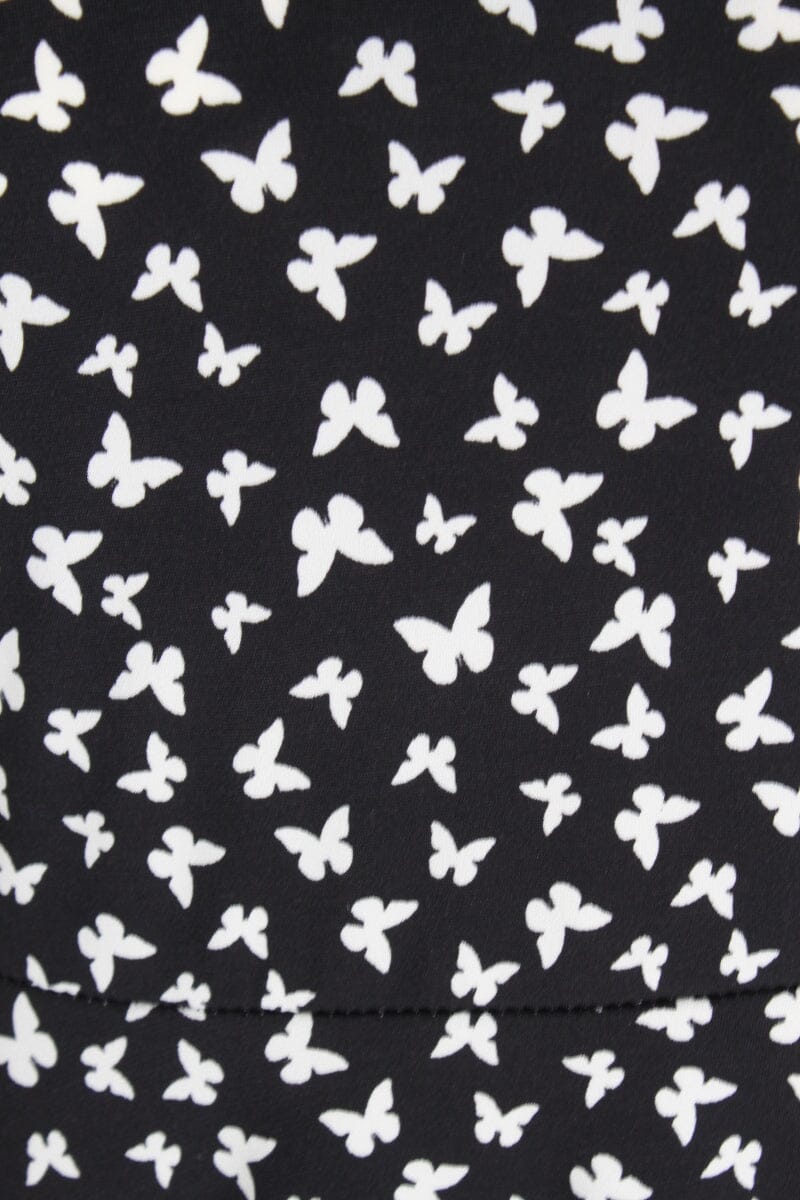 Robe imprimé Manches 3/4 Robe