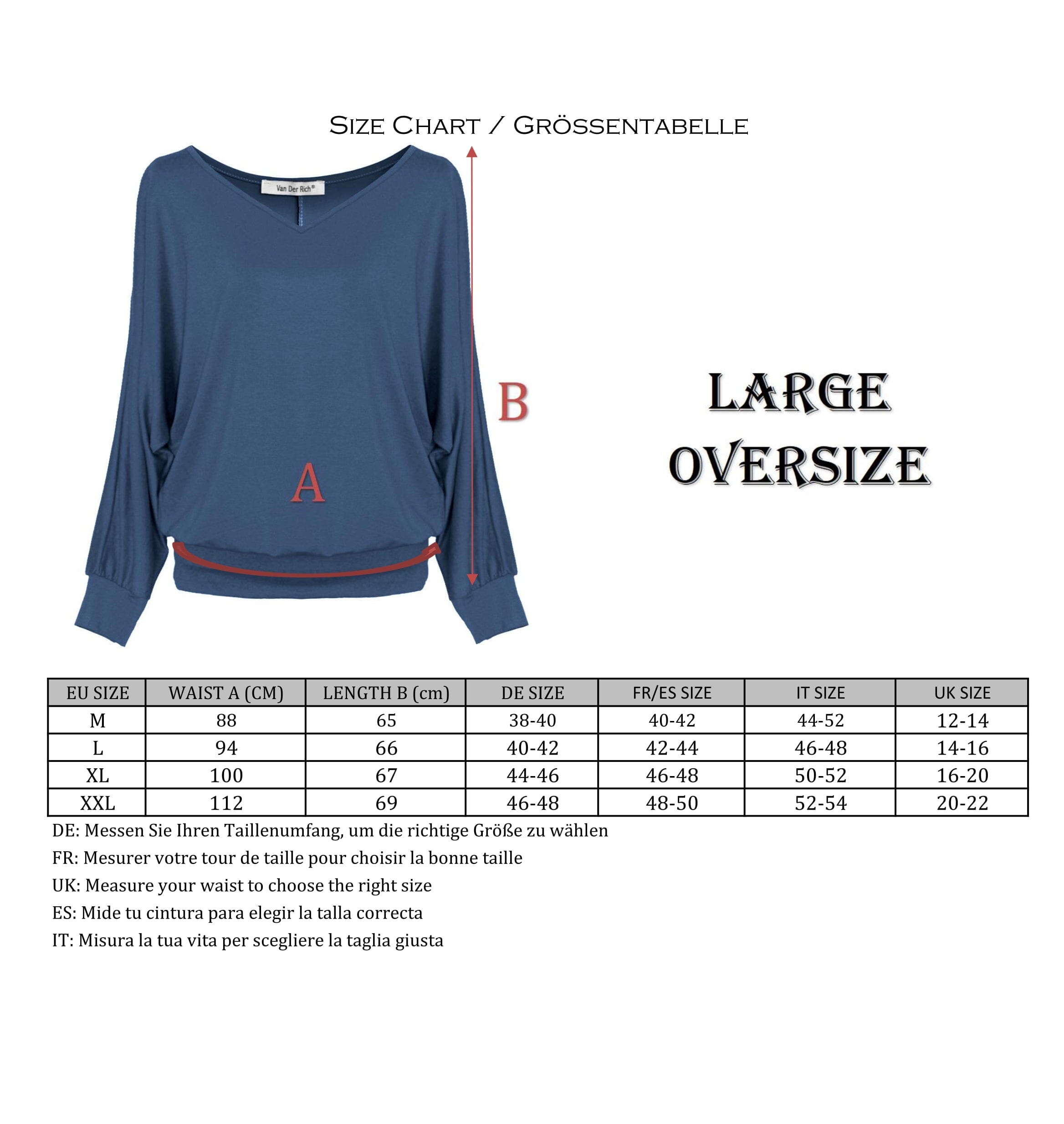 T shirt manche longue col v haut