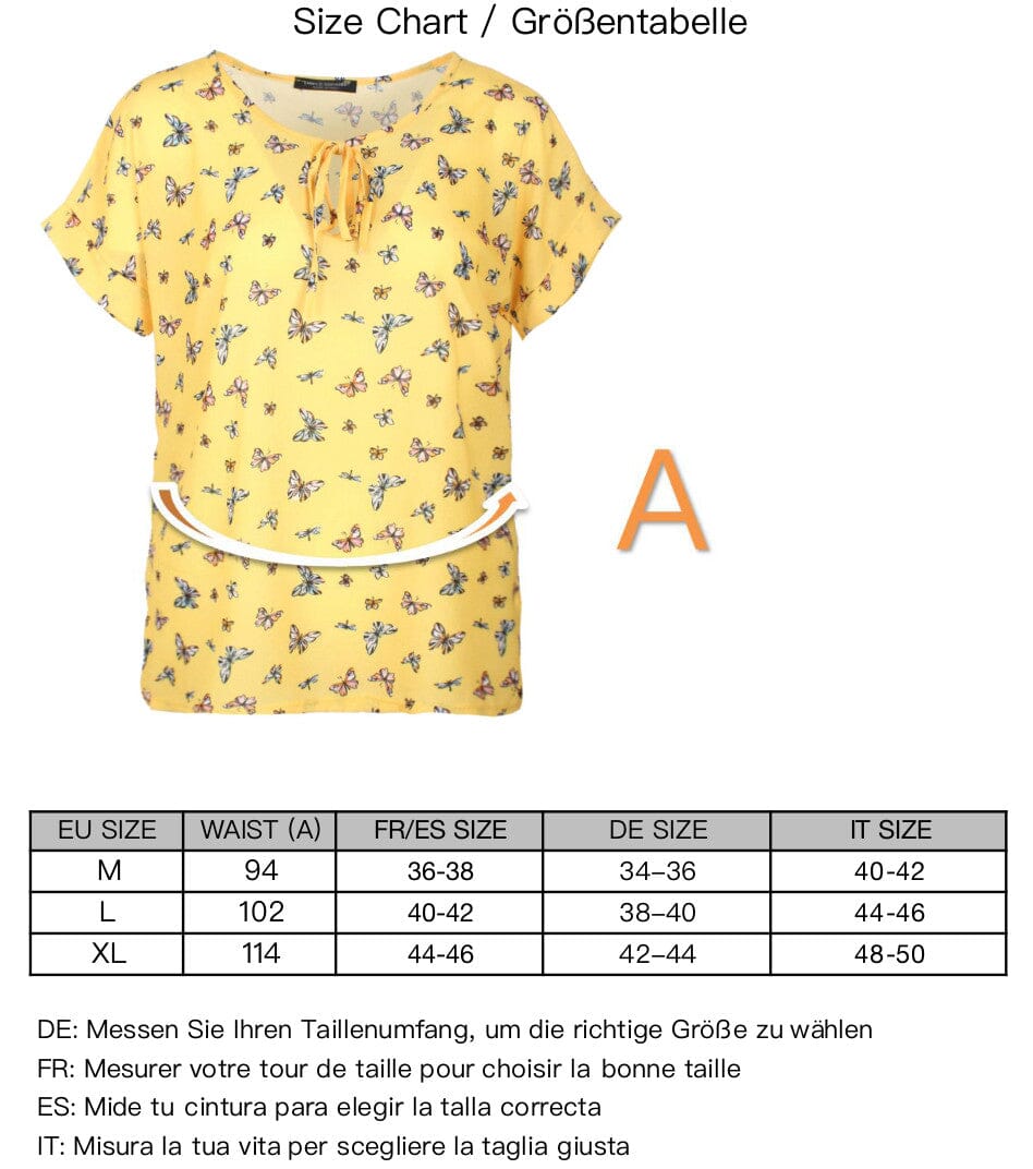 T shirt voile imprimé femme haut