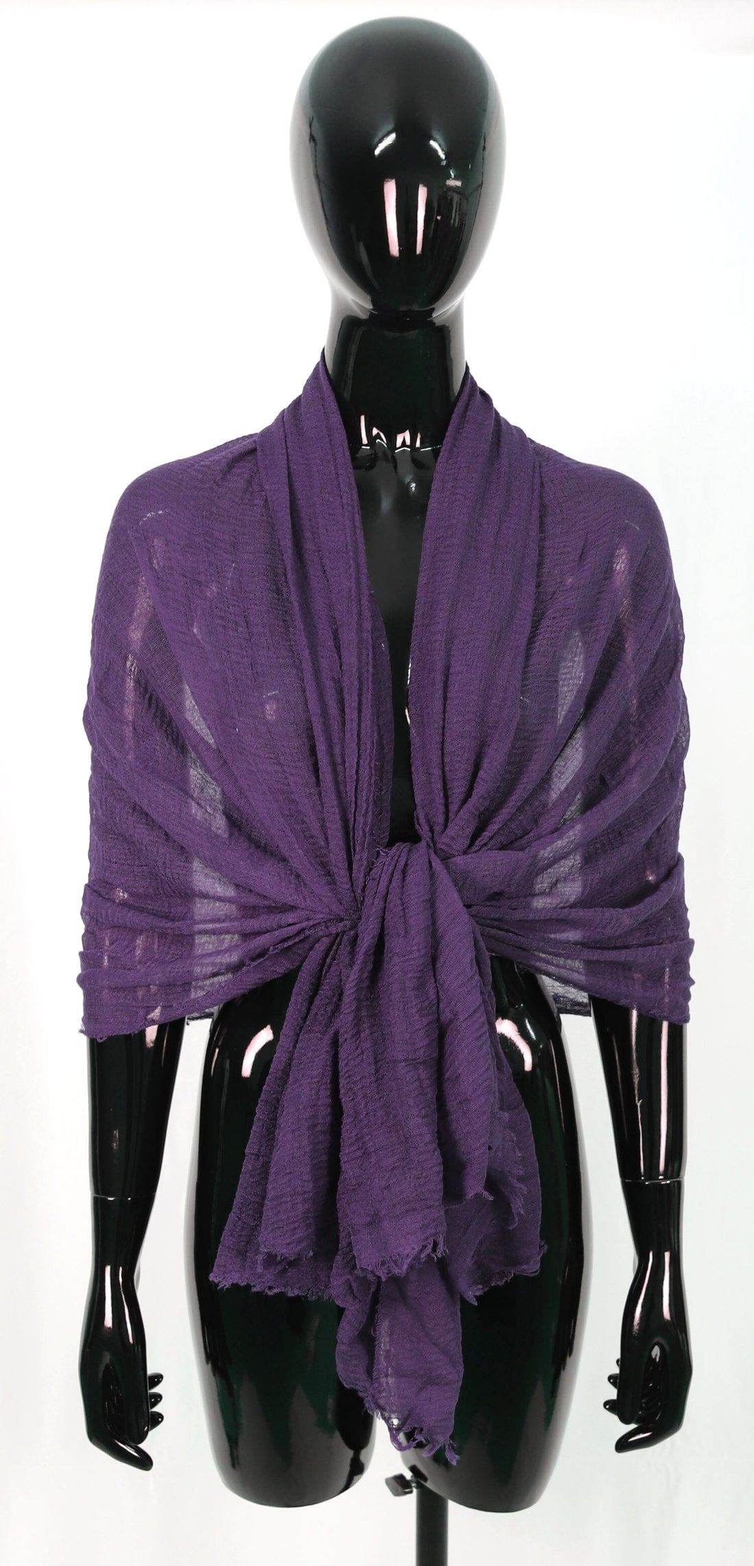 Foulard Echarpe Froissé Cache Cou Femme / Homme foulard