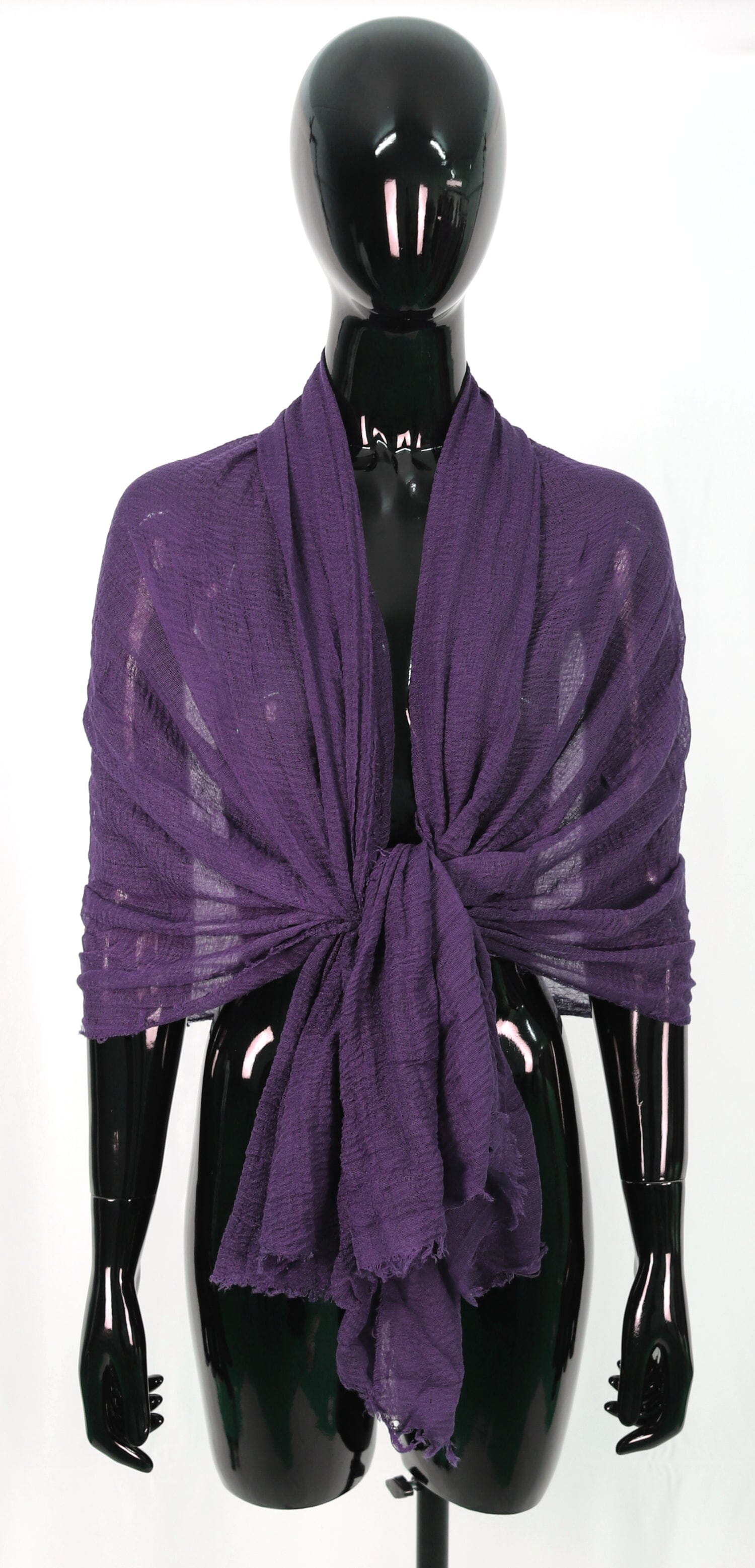 Foulard Echarpe Froissé Cache Cou Femme / Homme foulard