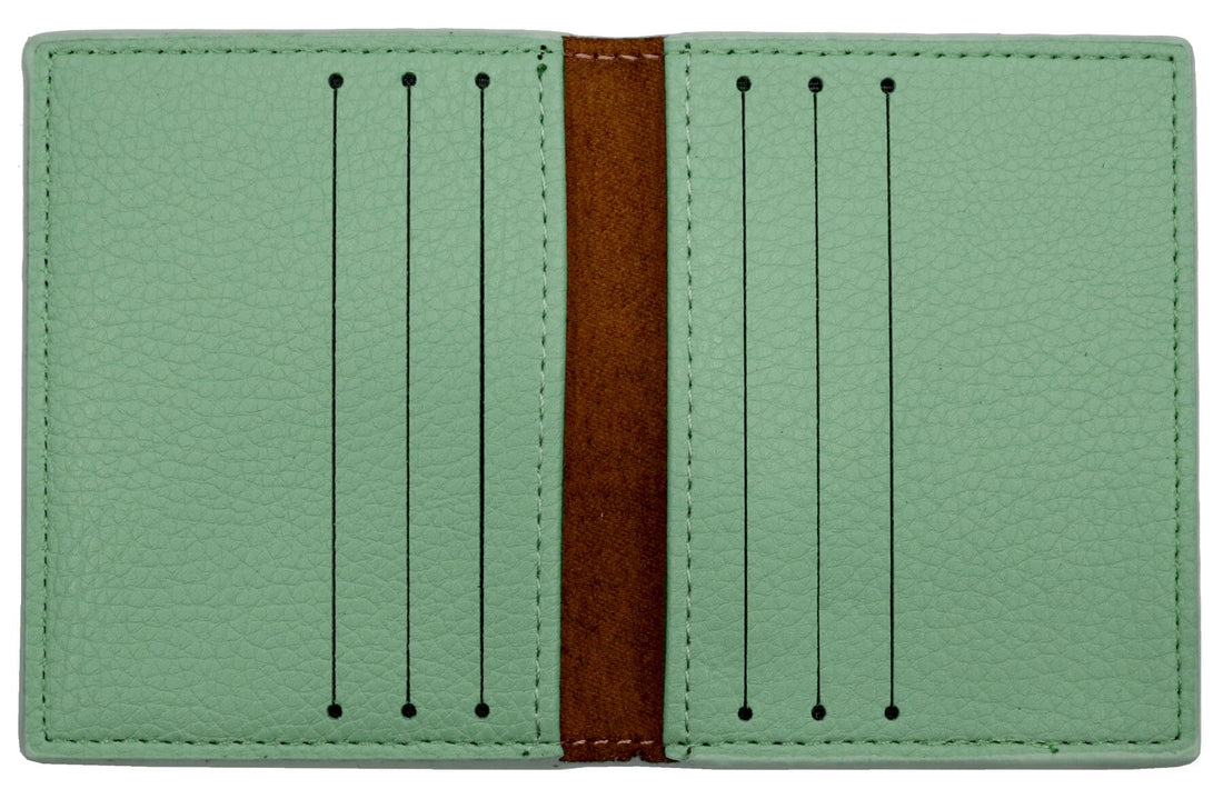 Porte carte credit Vert porte de carte crédit