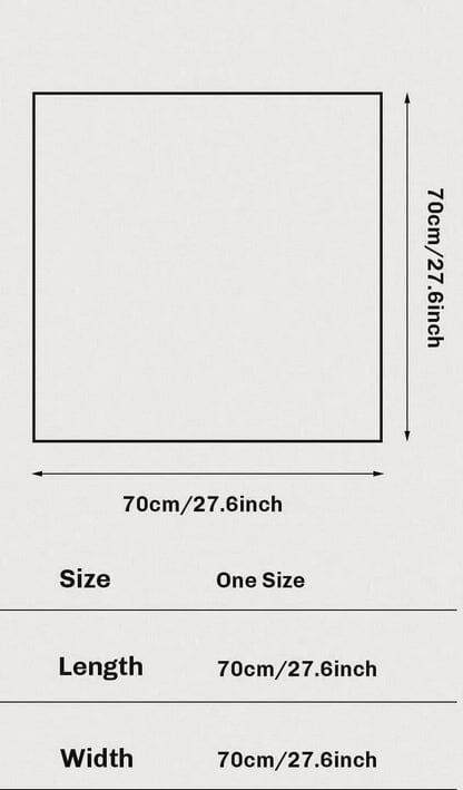 Effet Soie Lustrée, Accessoire Carré Bandana