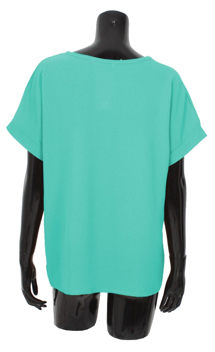 Top voile femme haut