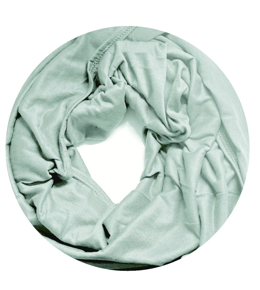 Écharpe Tube Unicolore Confortable Mode Mi-Saison foulard Aqua