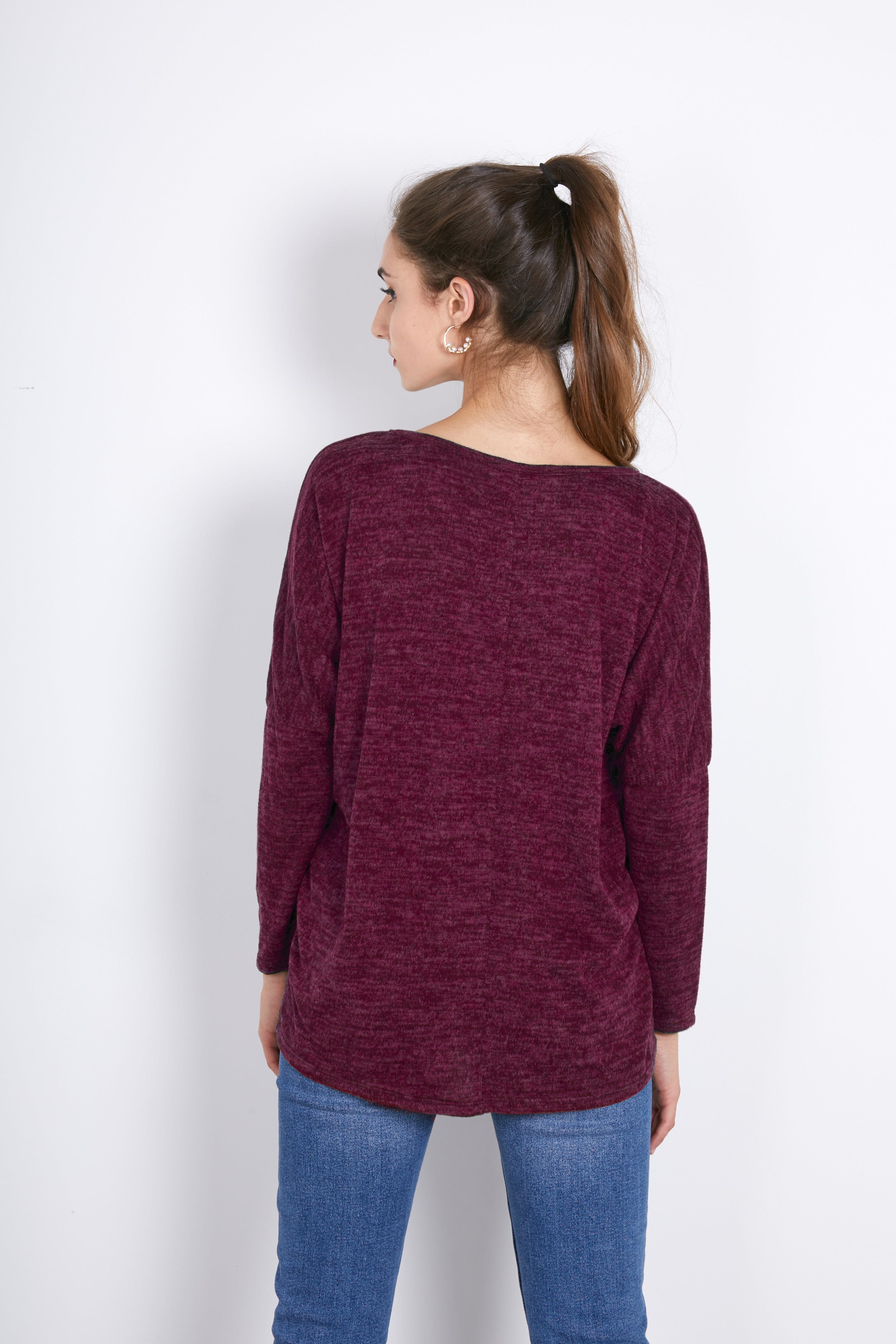 Sweat-Pull Style Oversize imprimé Brooklyn sweat-pull