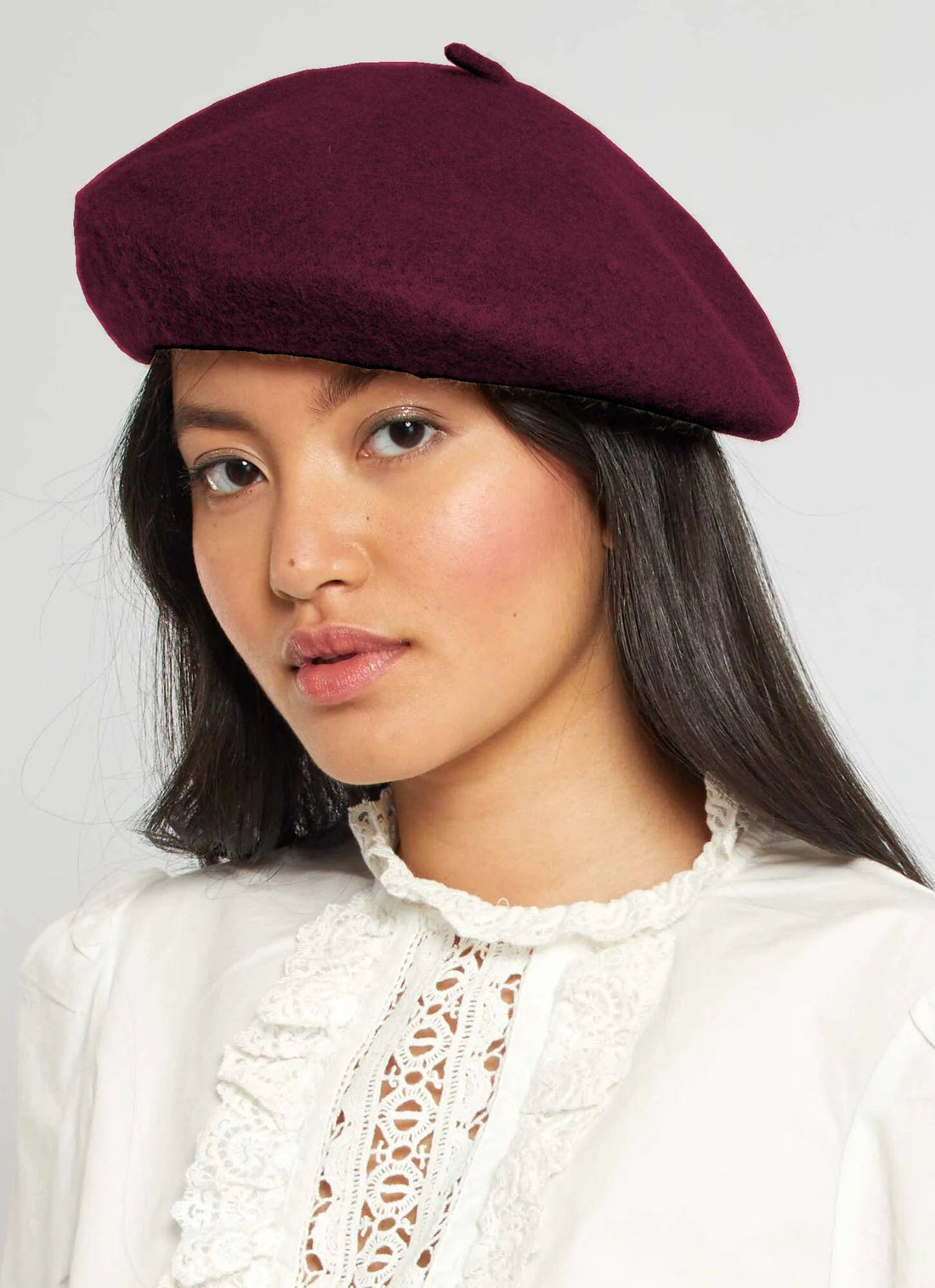 Béret femme 100% Laine chapeau