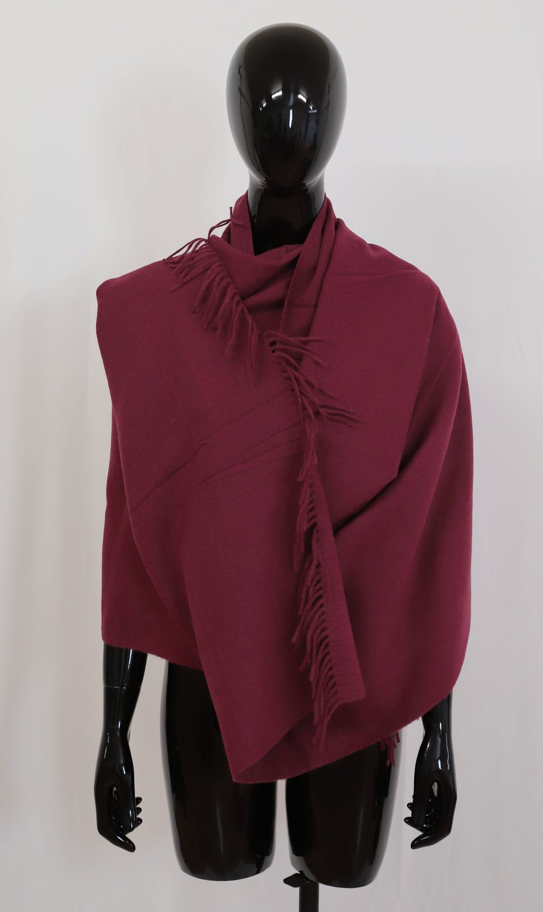 Echarpe à frange Douce mélange Cachemire Laine foulard