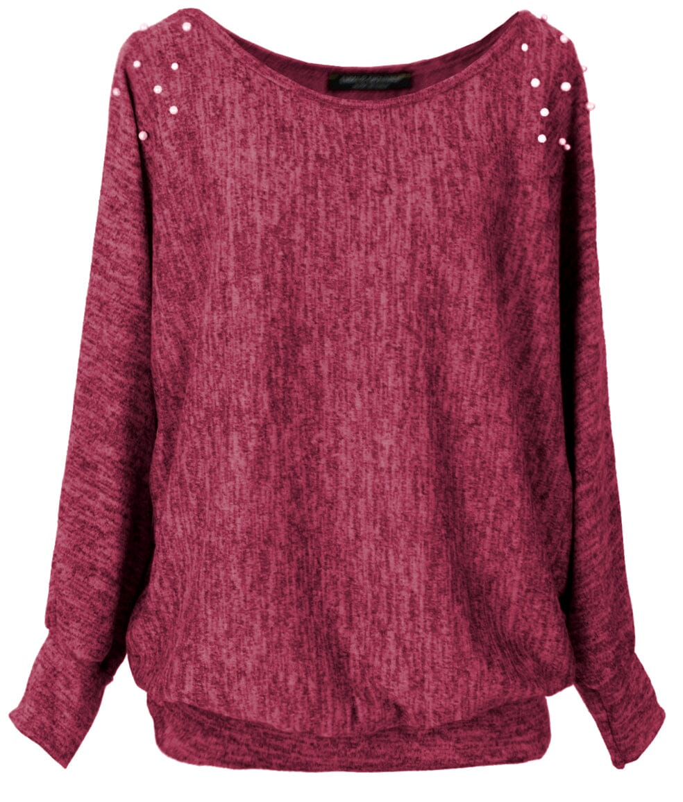 Pull Manches chauve souris sweat-pull