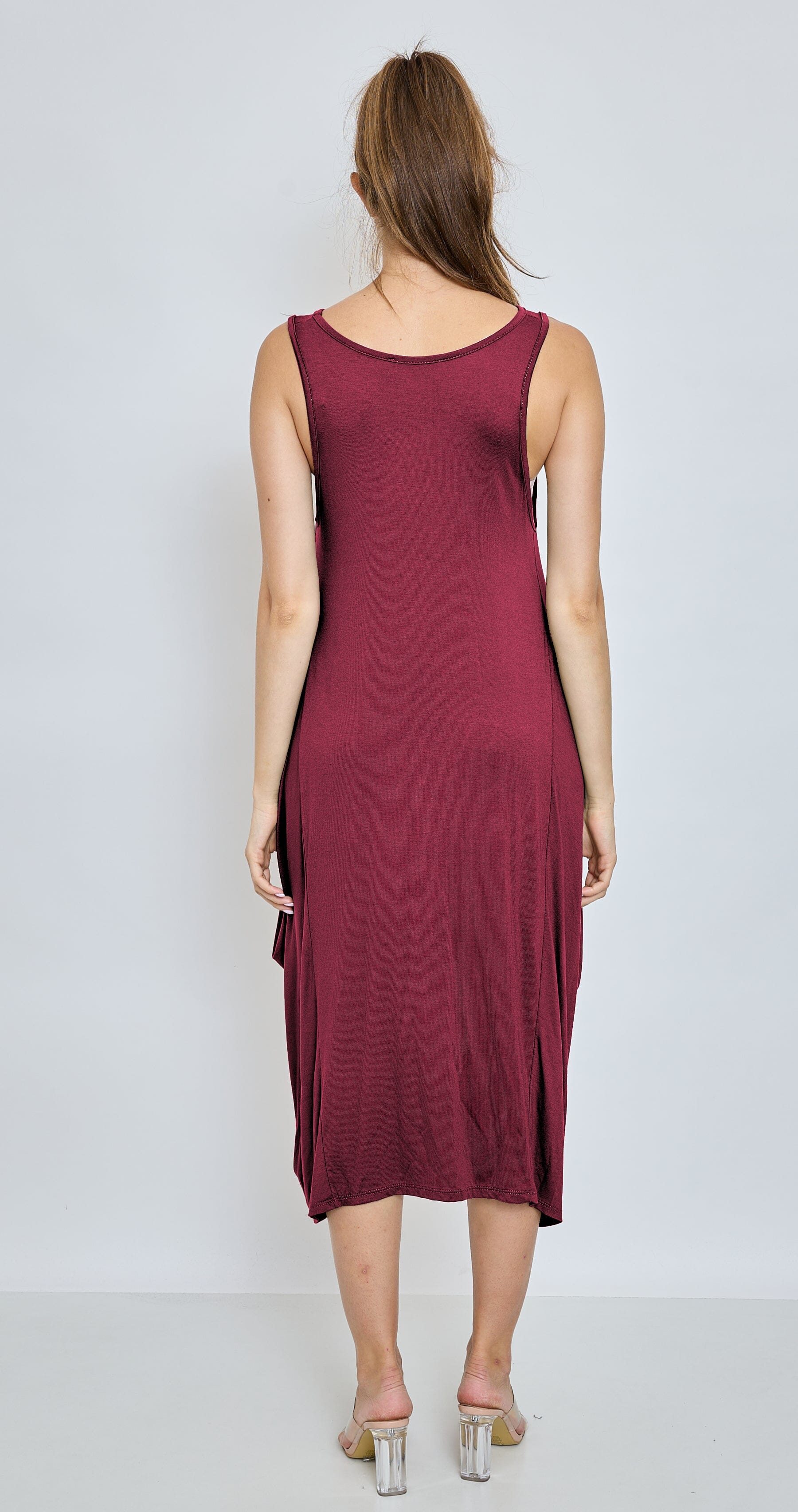 Robe débardeur longue style Oversize Robe