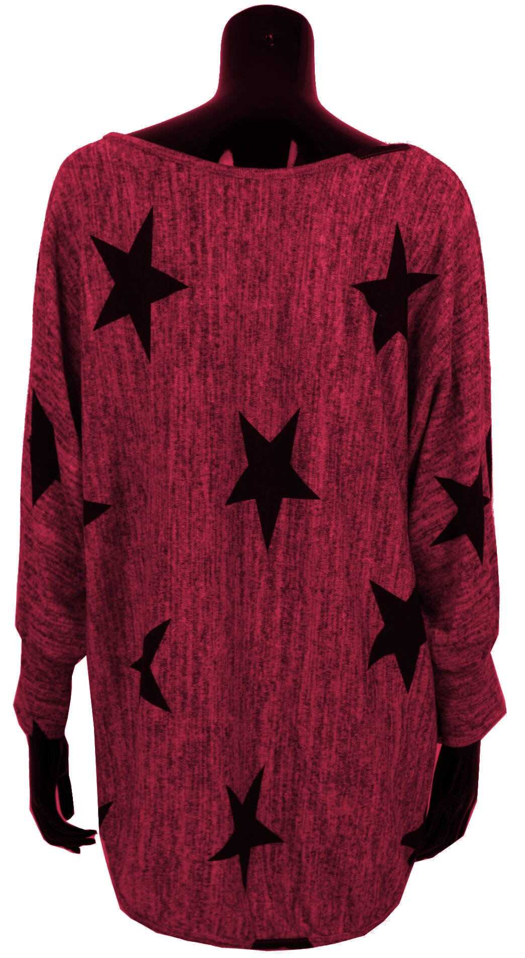 Pull oversize imprimé femme pull