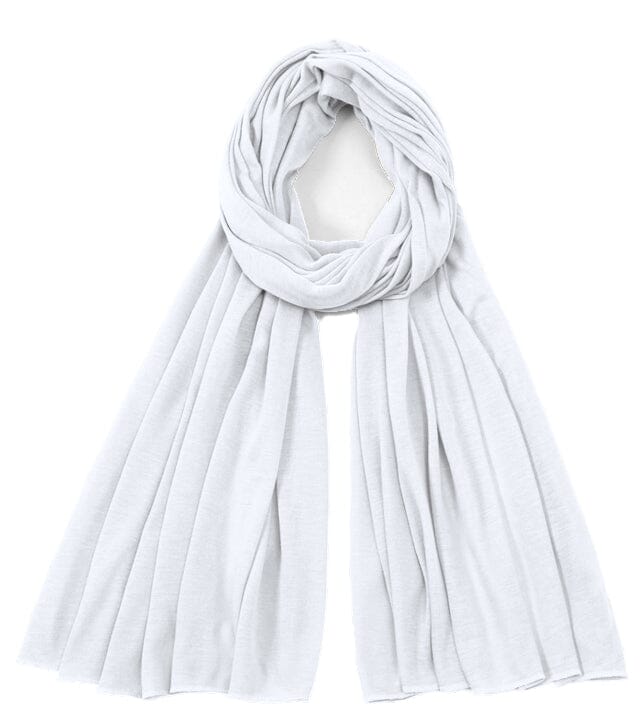 Echarpe blanc femme foulard