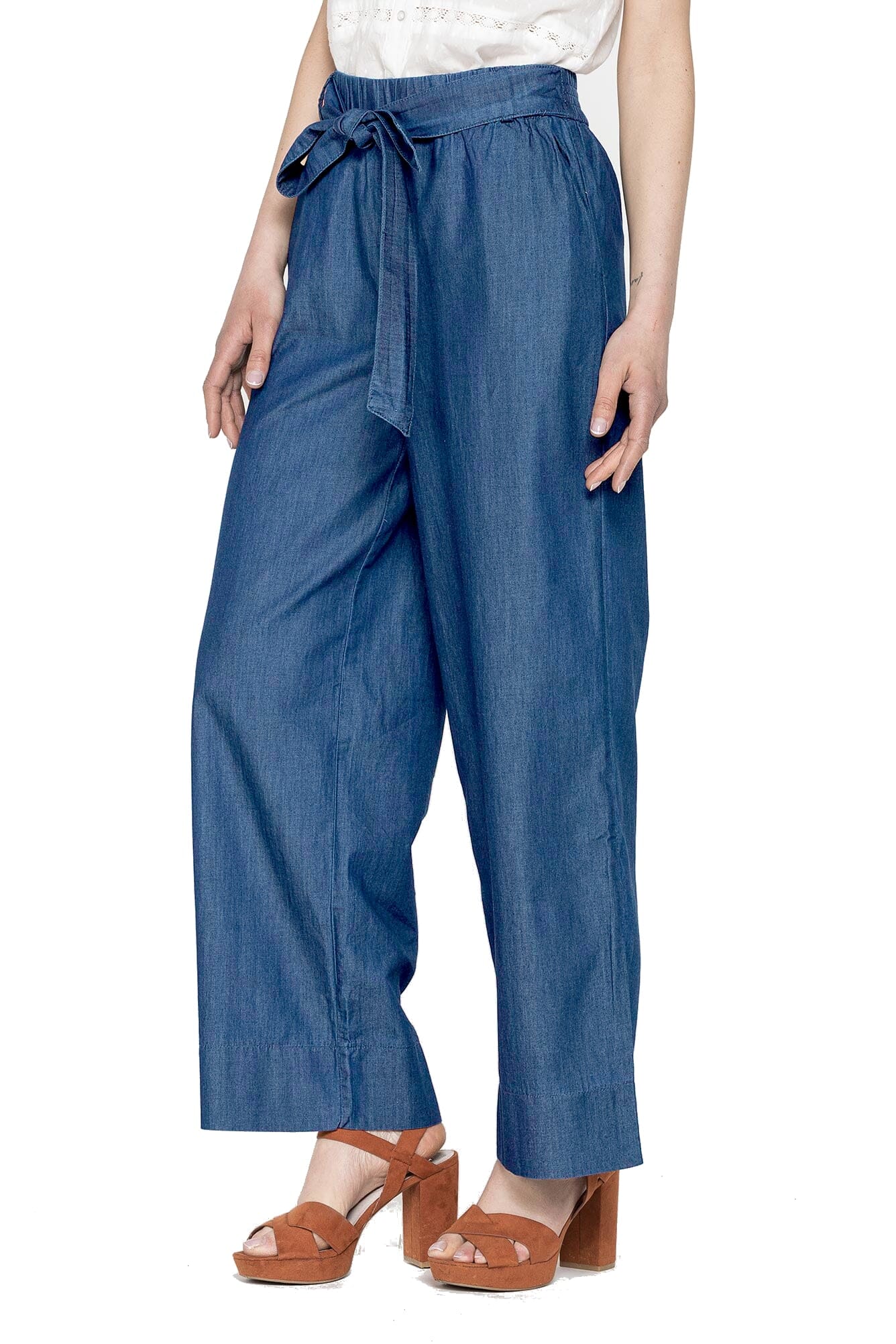 Pantalon Palazzo Aspect Jean pantalon