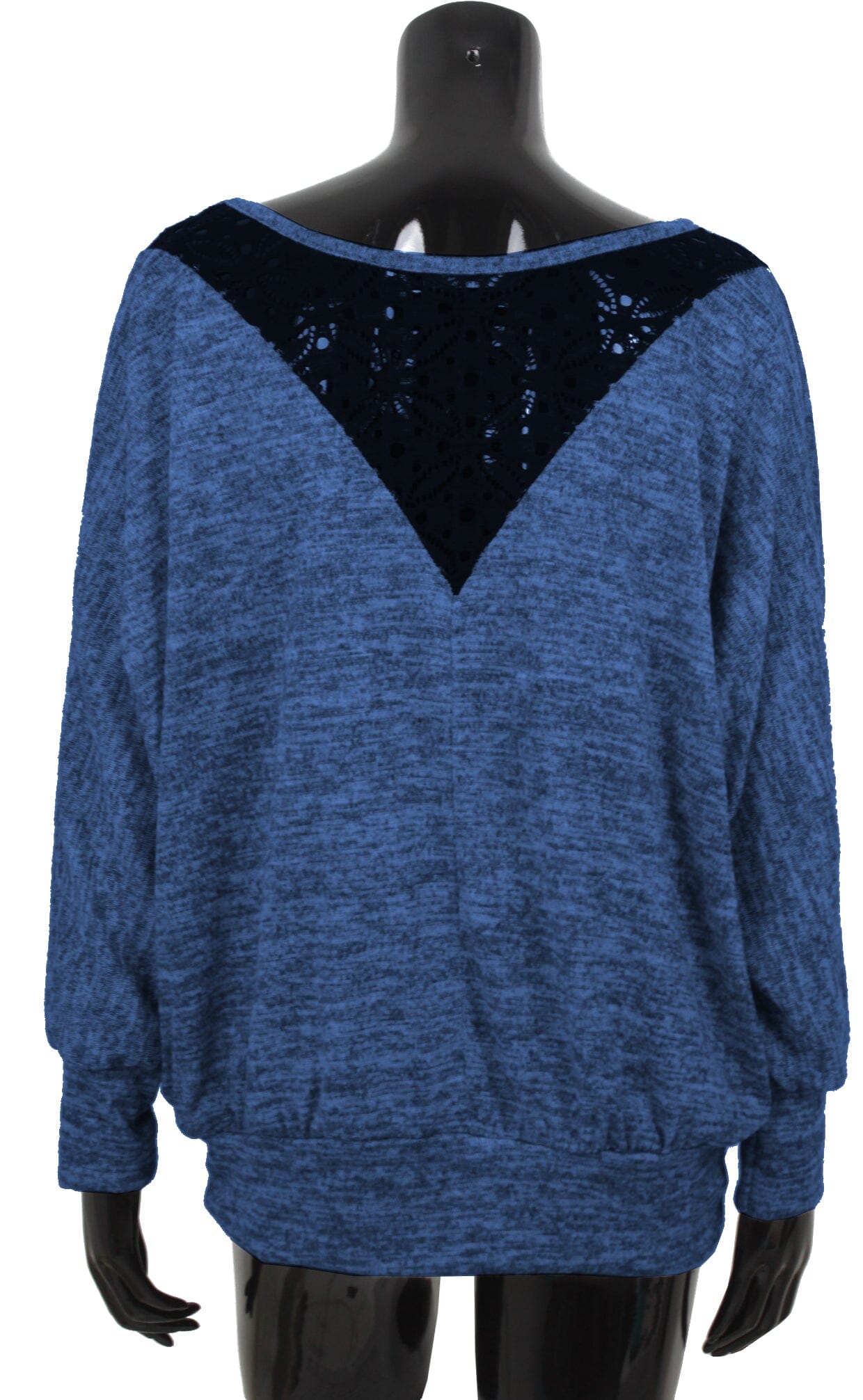 Sweat pull avec Dos Dentelle Noir sweat-pull