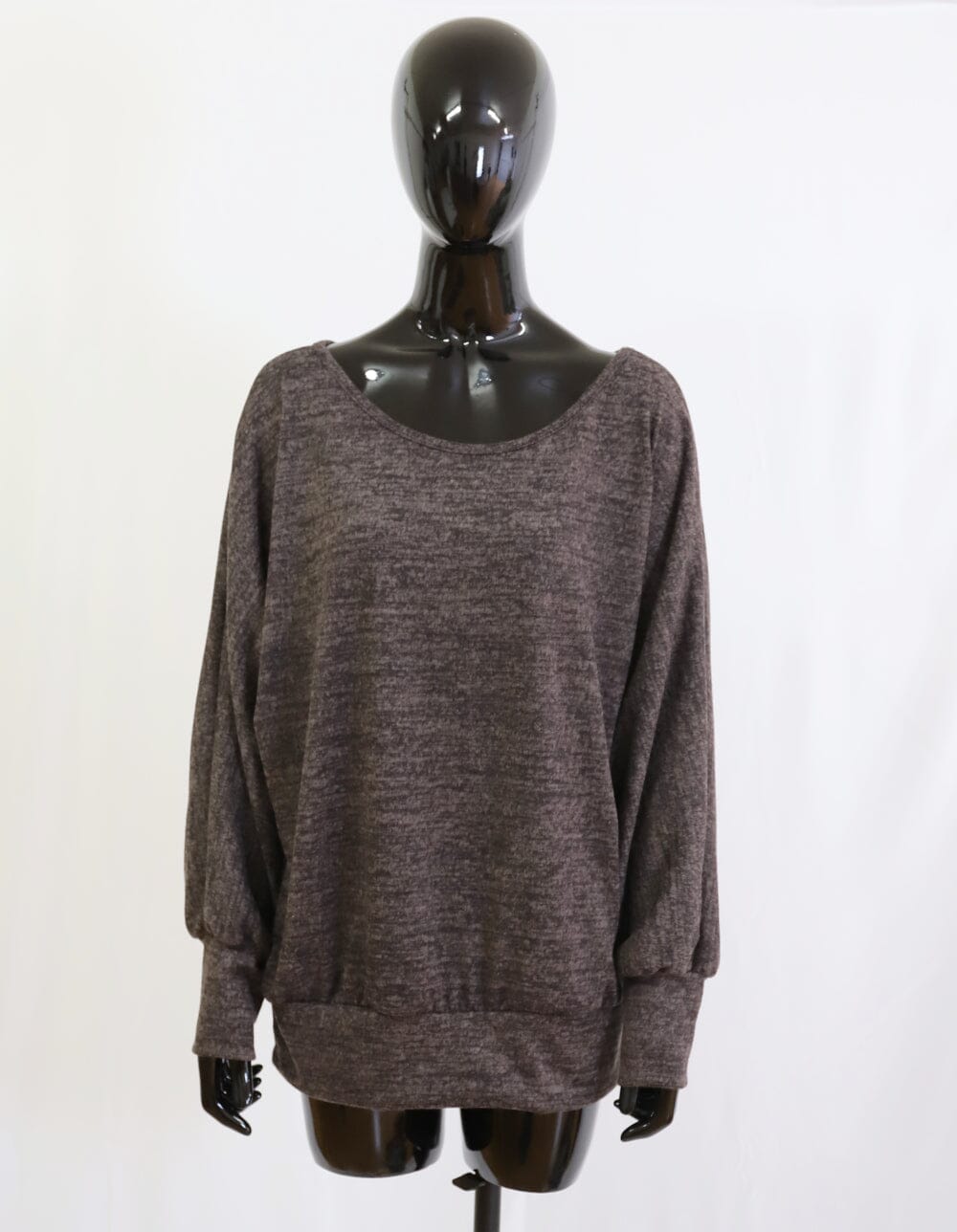 Pull femme à col rond sweat-pull