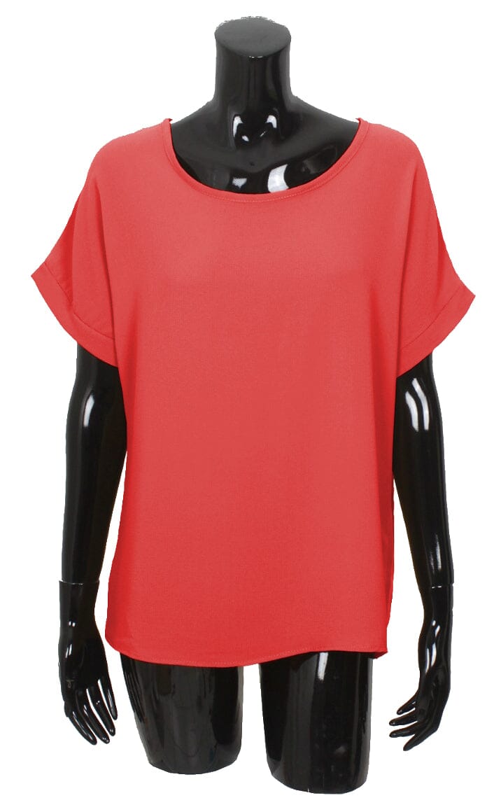 Blouse voile dos noué haut