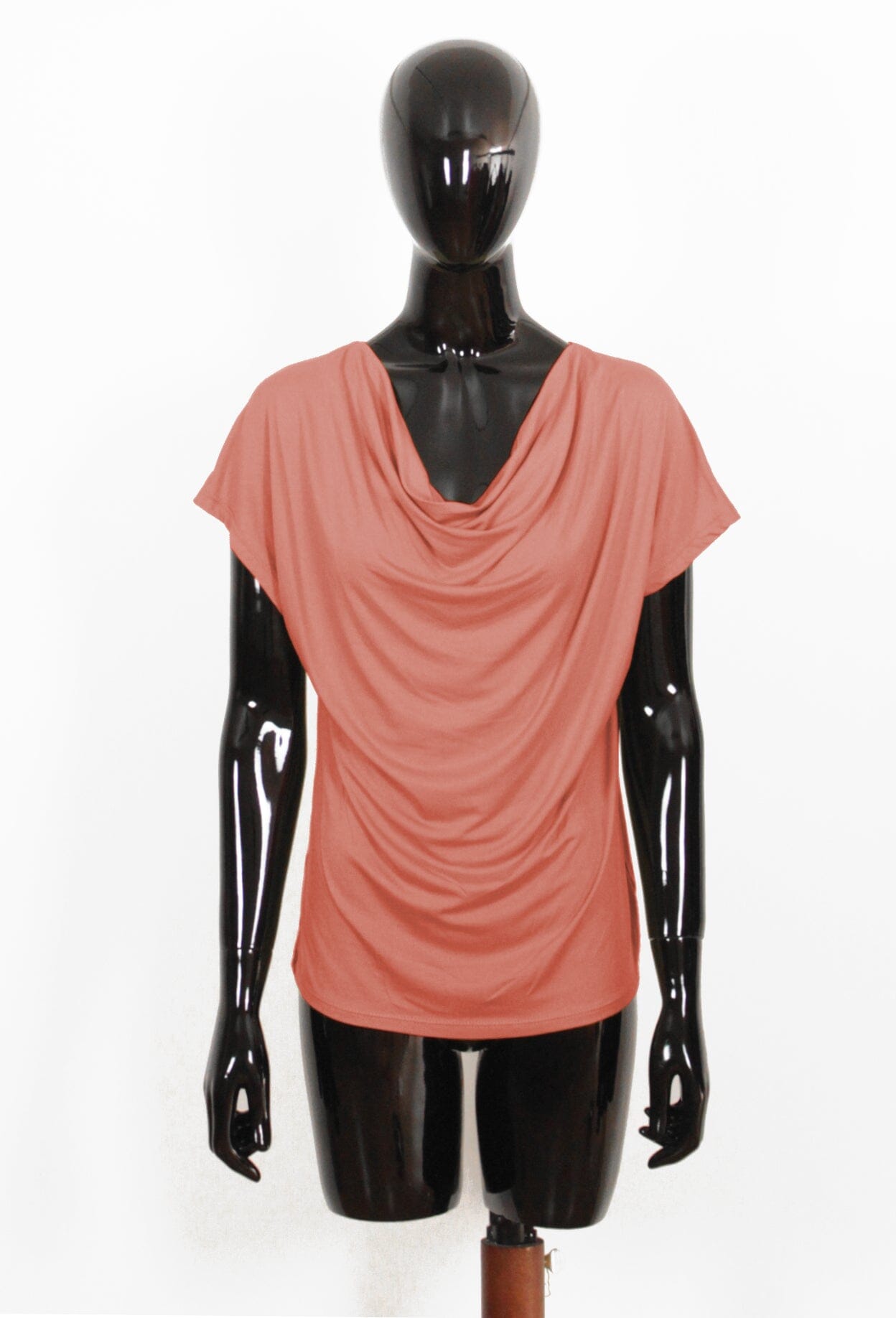 Tee shirt avec Col Cascade haut