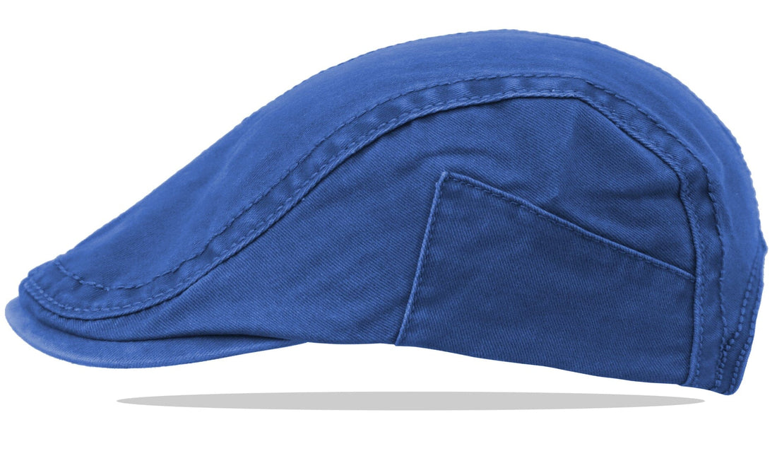 Béret homme coton bleu beret