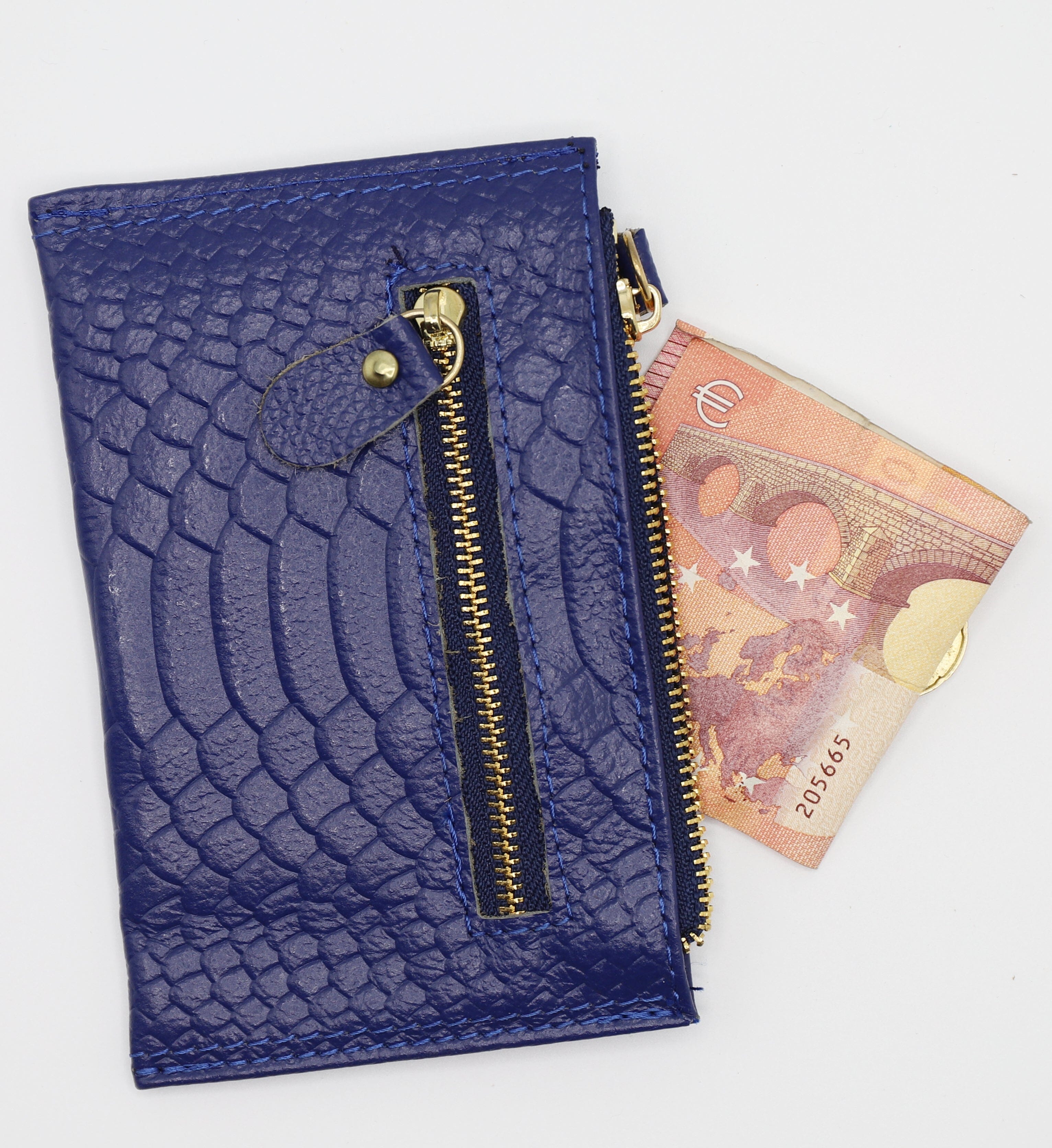 Petit Porte Monnaie en Cuir de Vachette Porte Monnaie