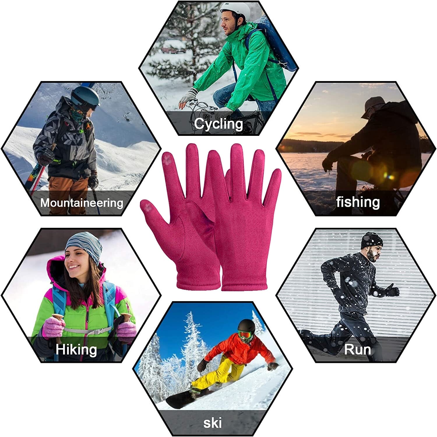 Gants femme chaud Gant