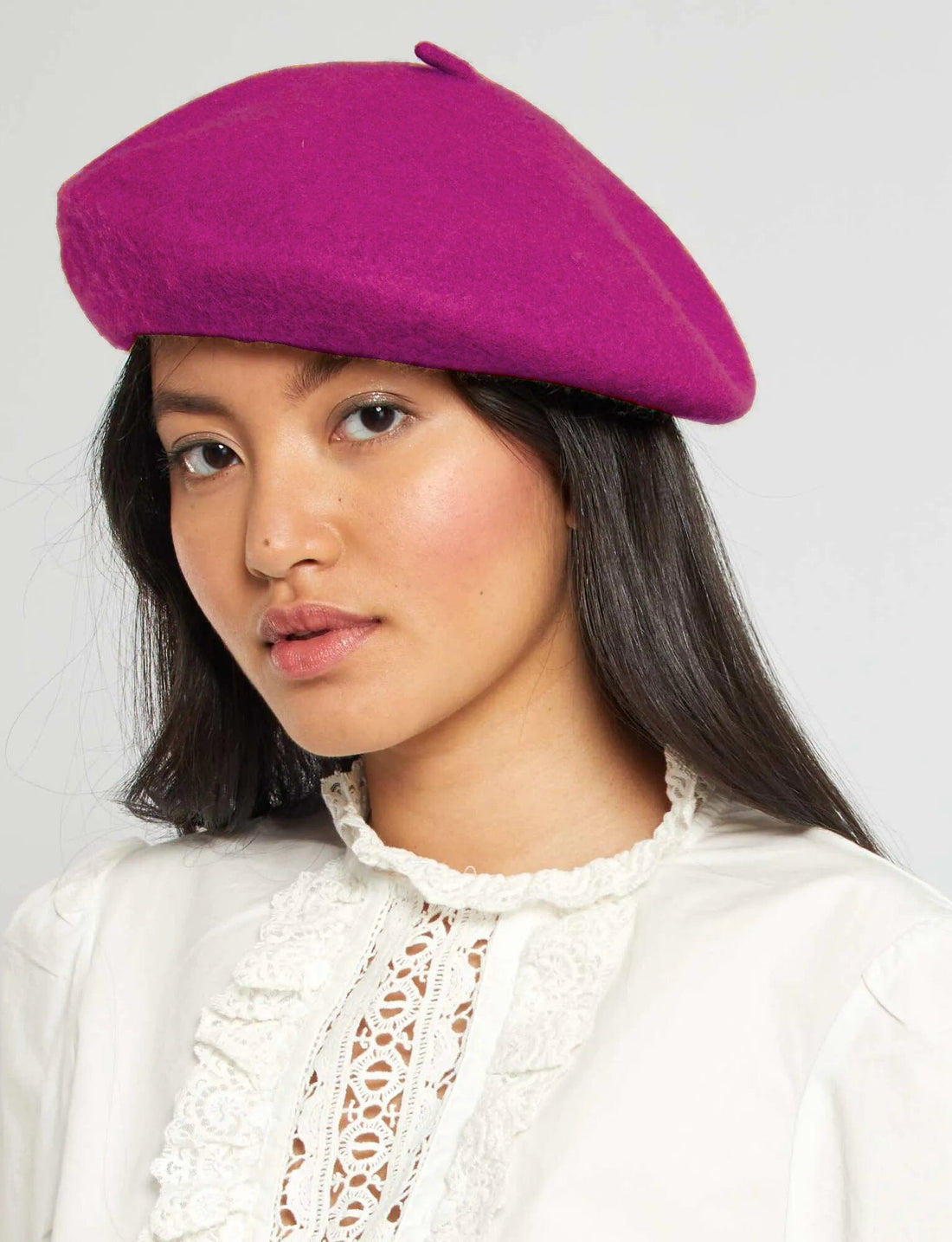 Béret femme 100% Laine chapeau