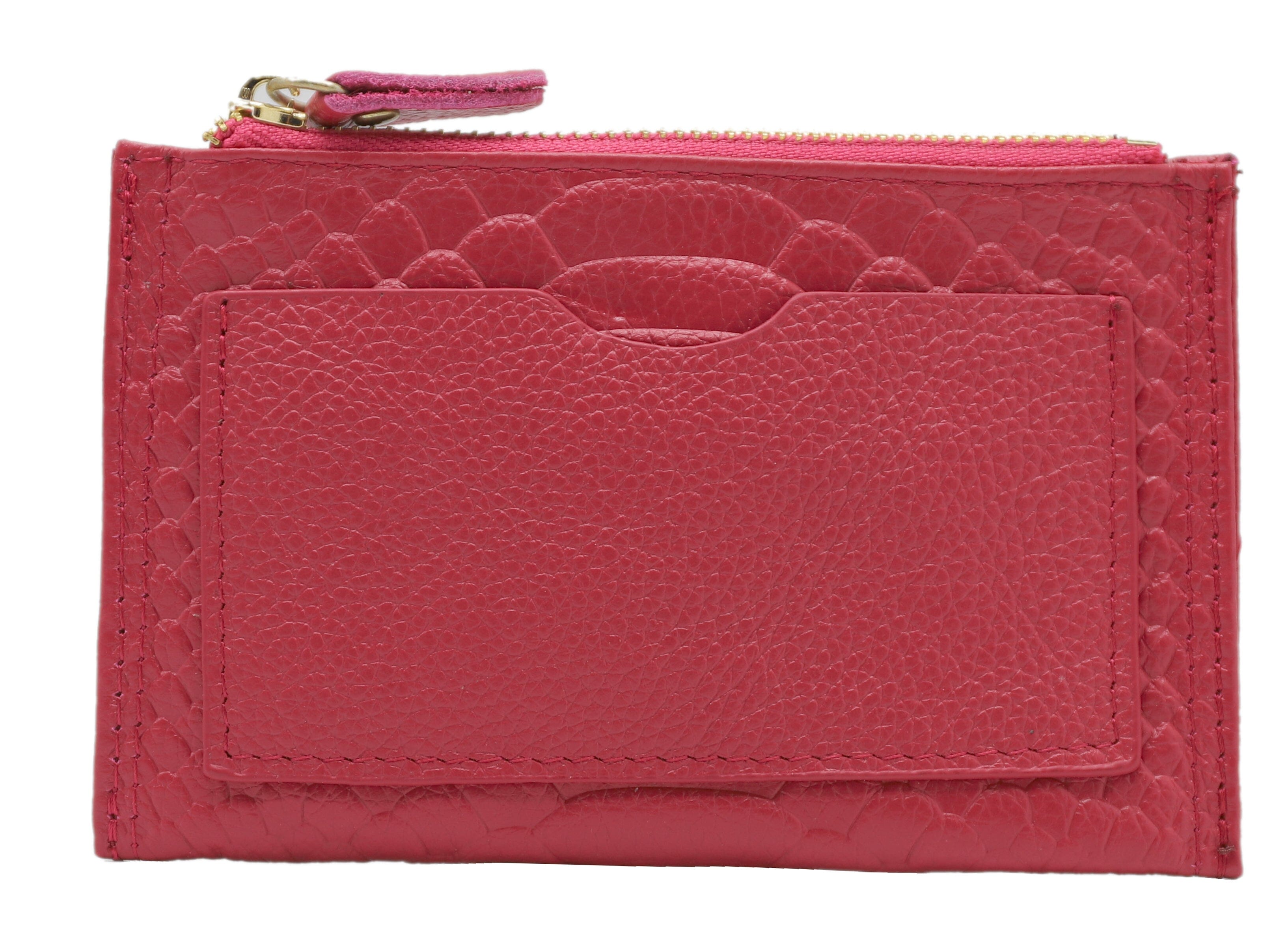 Porte Monnaie en Cuir de Vachette Porte Monnaie