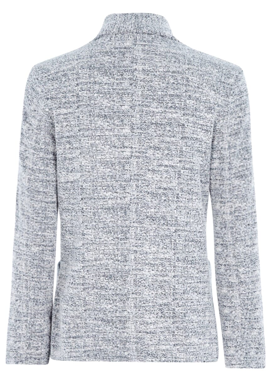 Blazer chiné deux poches latérales veste