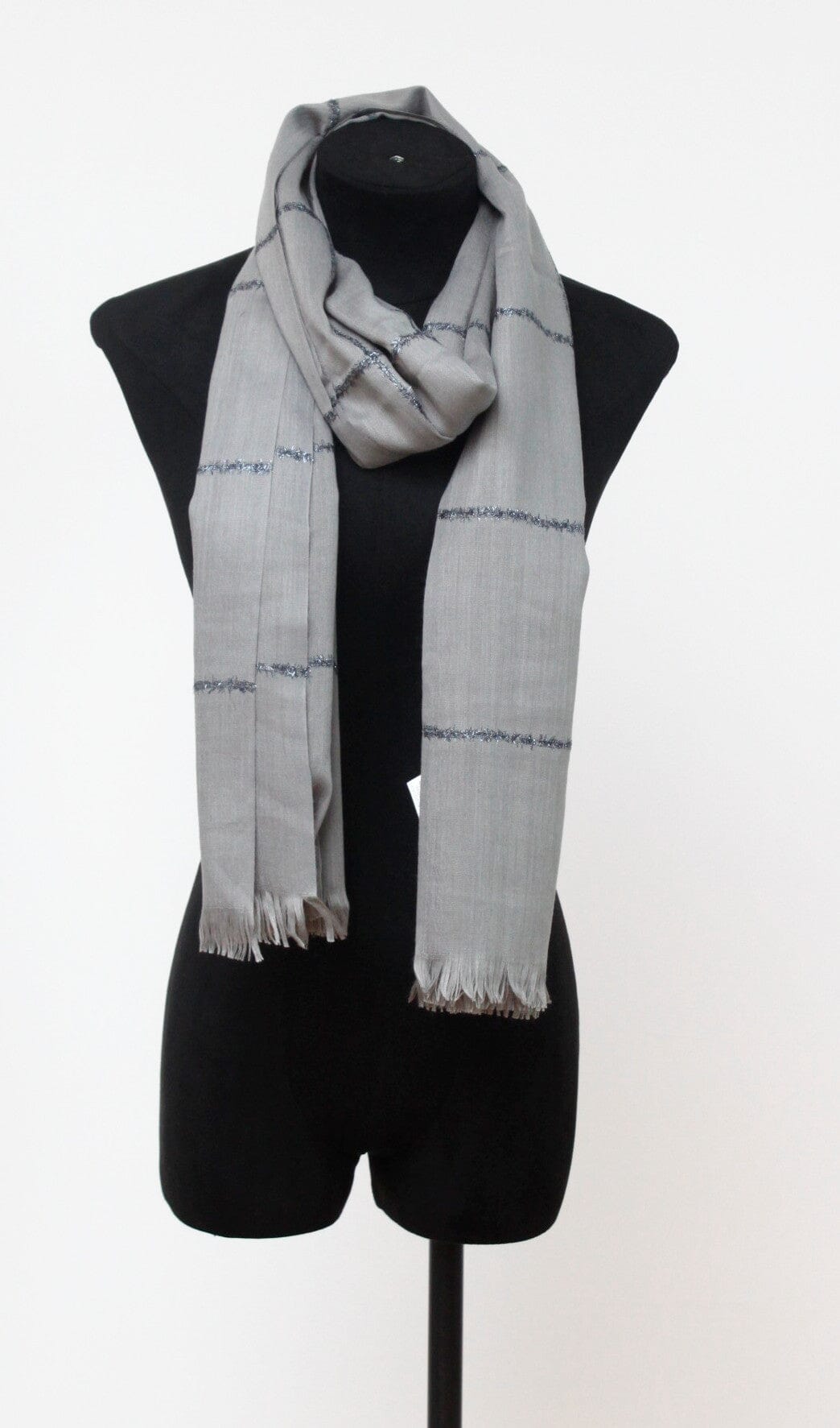 Echarpe Carreaux Pailletée foulard