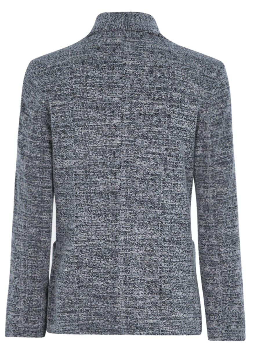 Veste chiné deux poches latérales veste