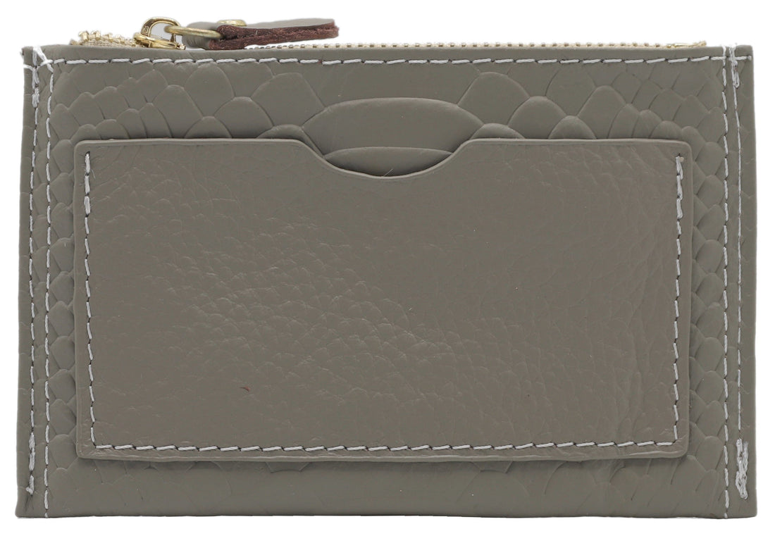 Portefeuille en Cuir de Vachette Porte Monnaie