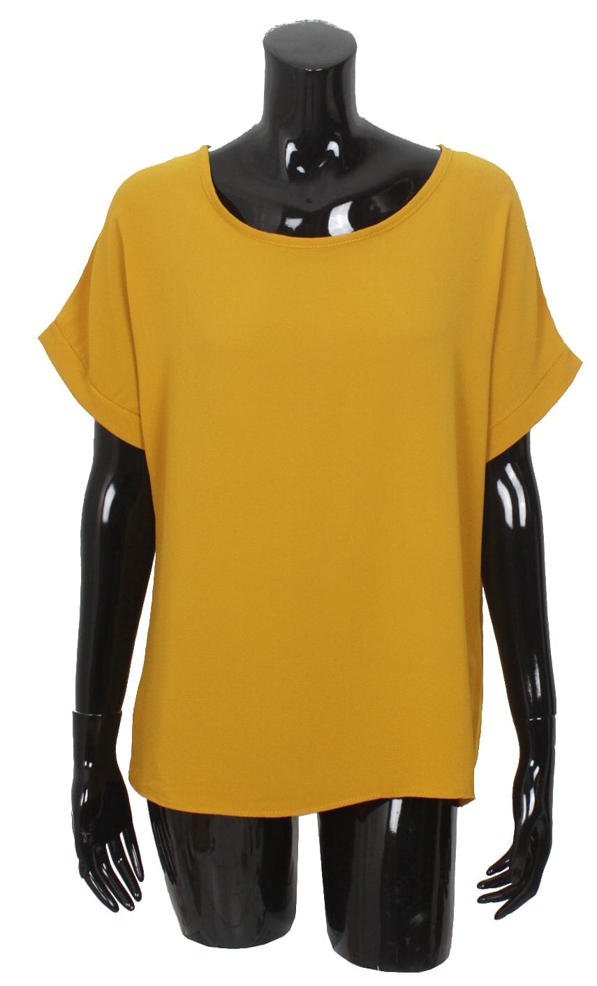 Top voile dos noué haut