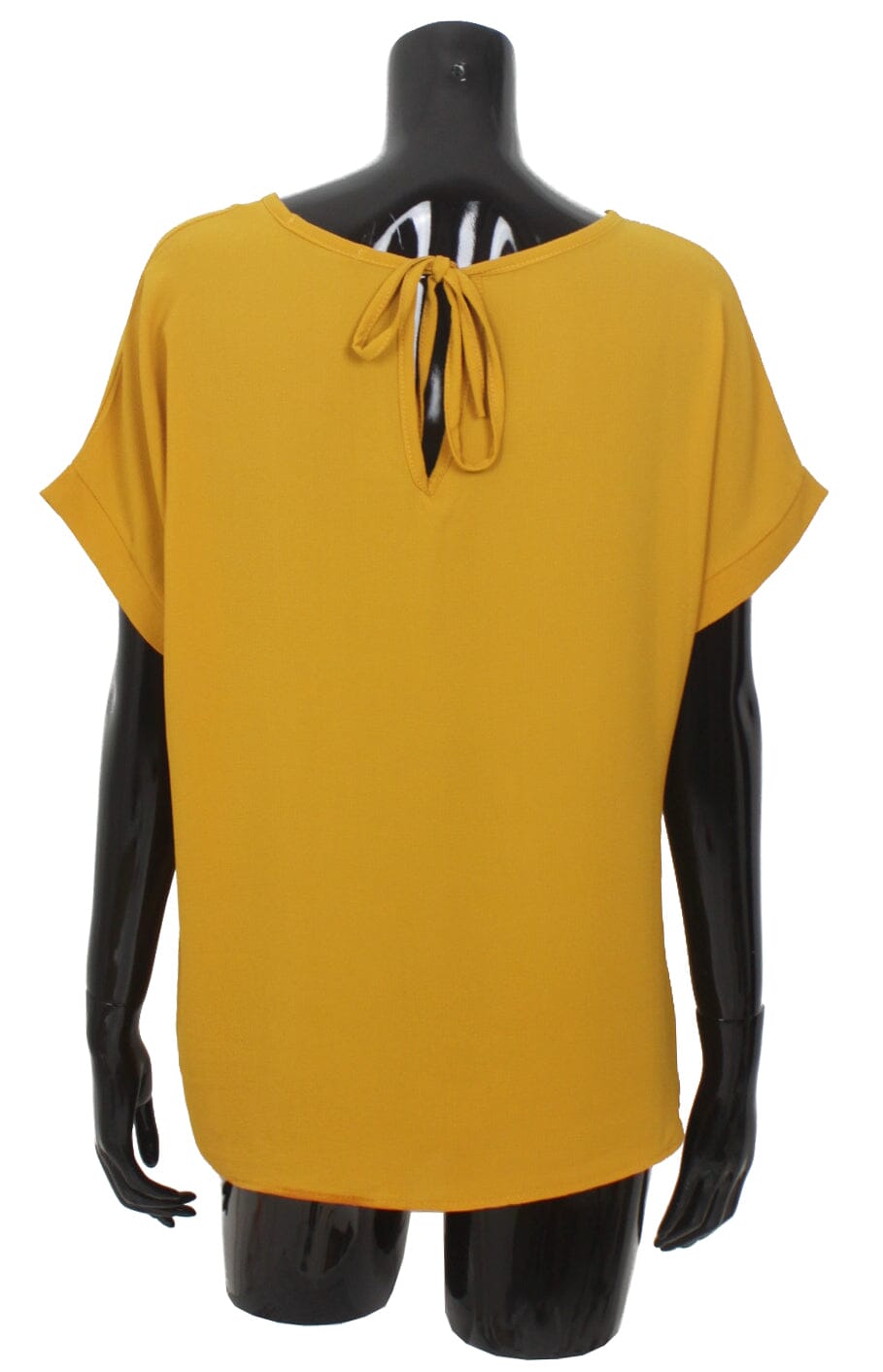 Top voile dos noué haut