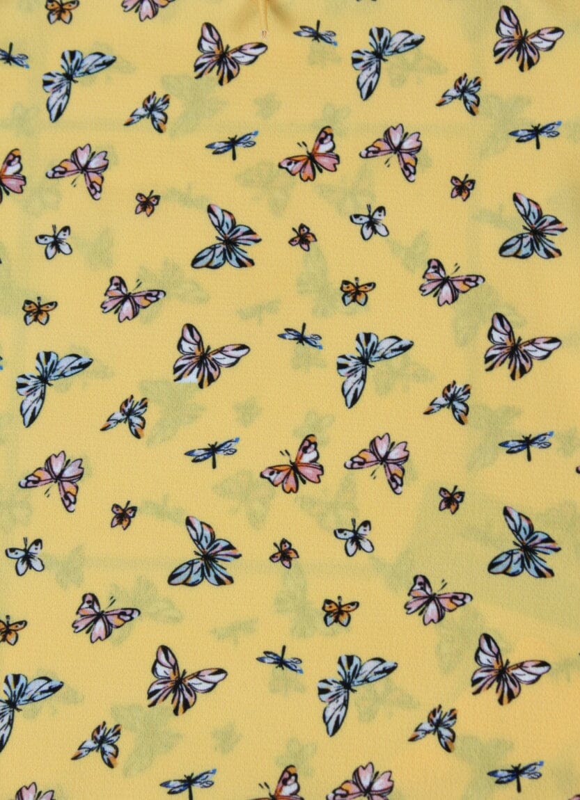 Chemisier voile imprimé haut