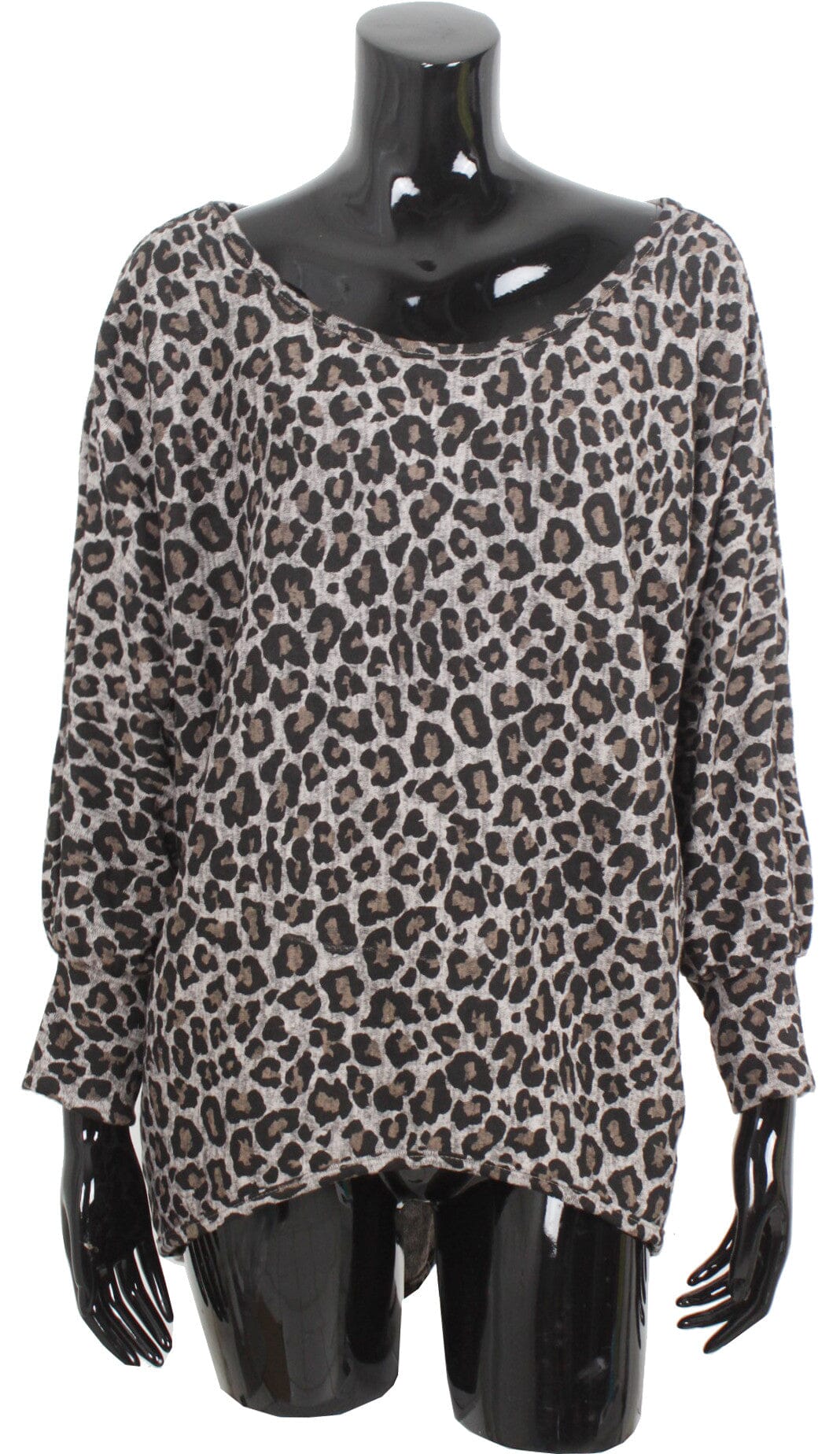 Sweat shirt imprimé Léopart haut