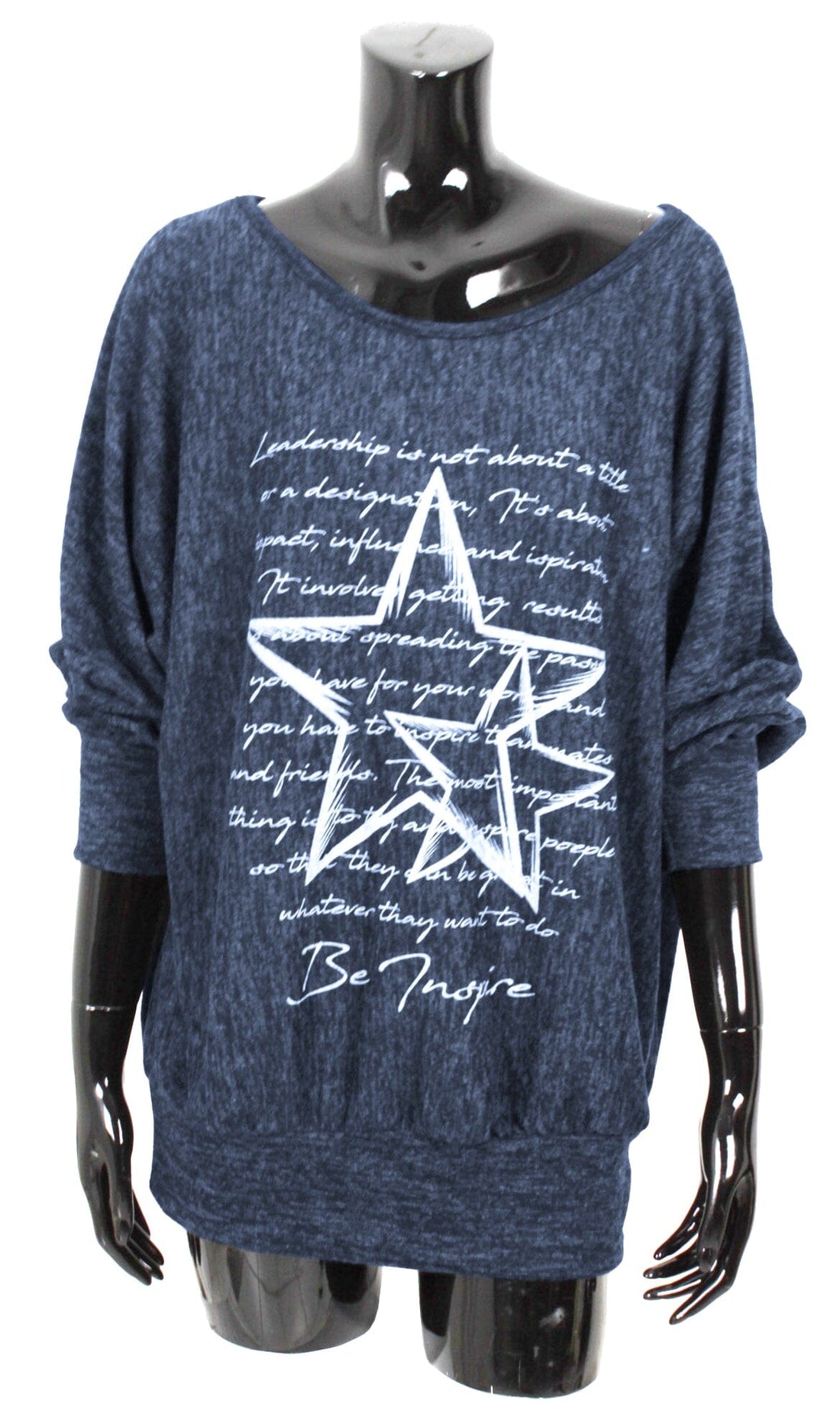 Pull Manches Chauve Souris sweat-pull