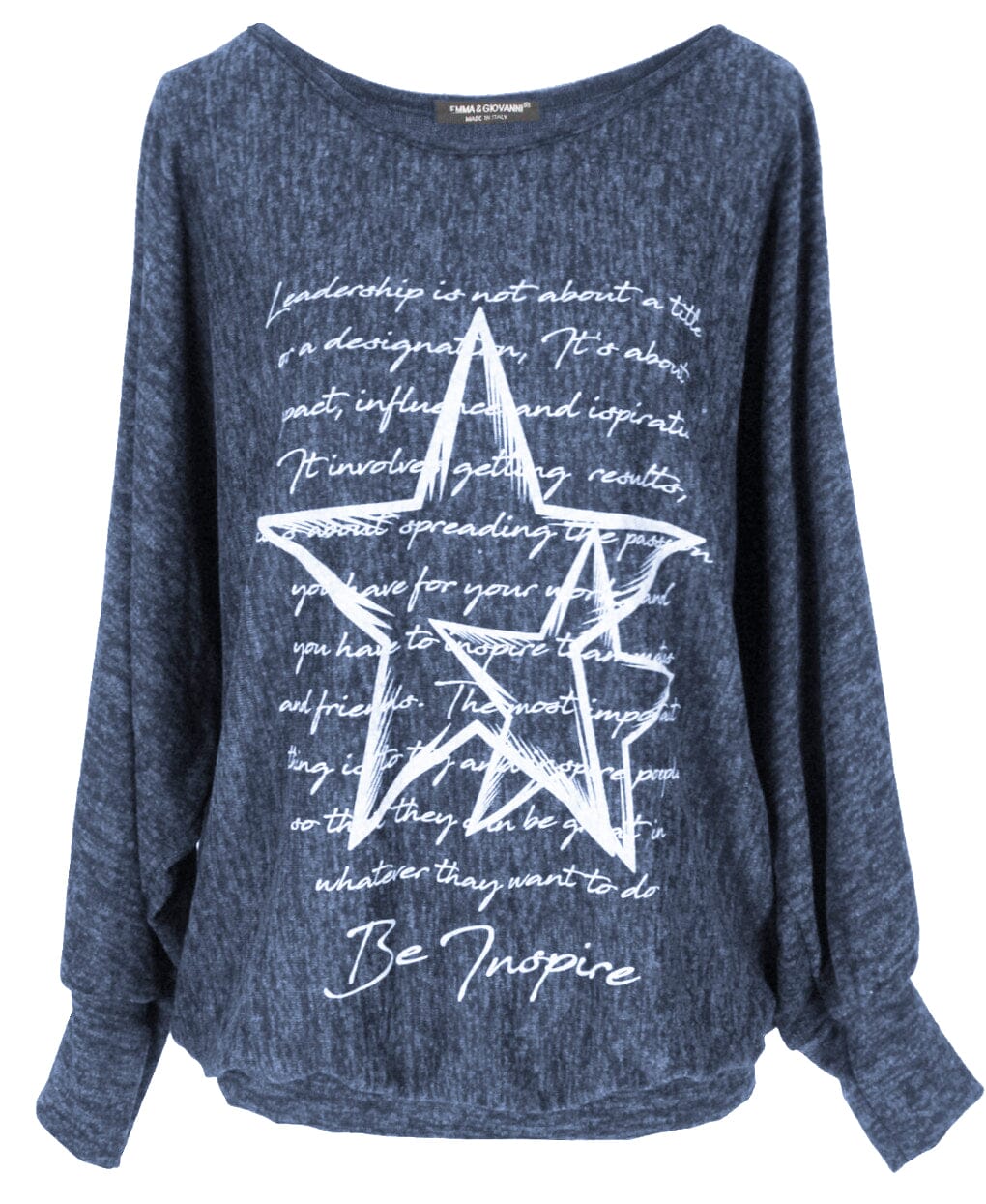 Pull Manches Chauve Souris sweat-pull