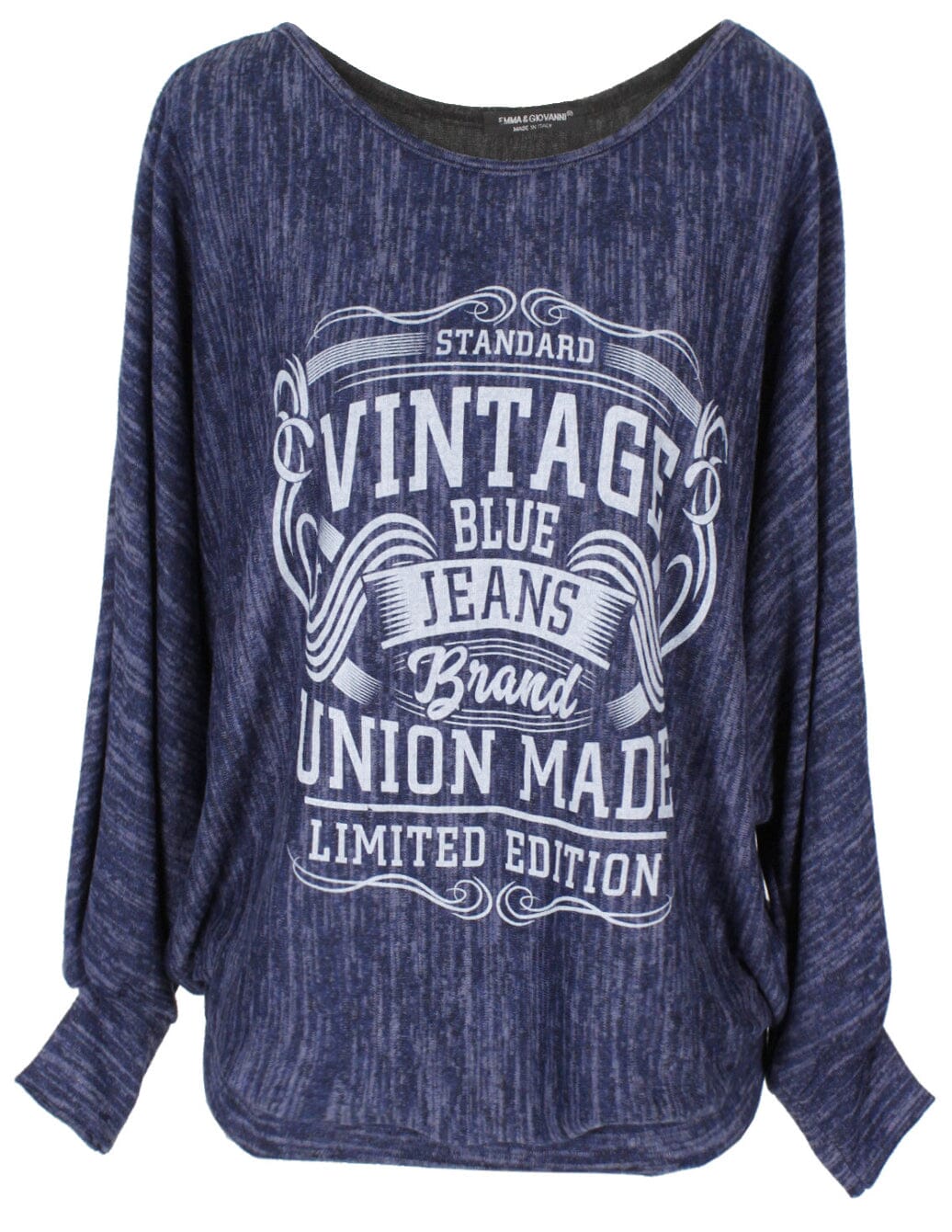 Pull Marine imprimé sweat-pull