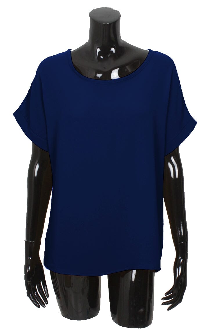 Tee shirt voile dos noué haut